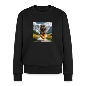 Leonberger Art - Women's Premium Organic Jumper - black - Front - Julia (174cm)
