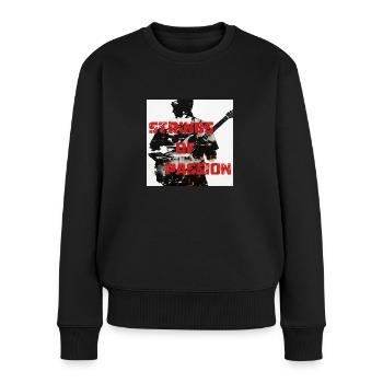 Strings Of Passion - Women's Premium Organic Jumper - black - Front - Julia (174cm)