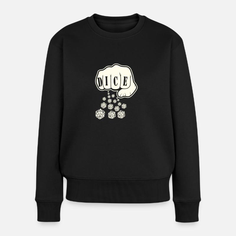 Rollenspiel - Frauen Premium Bio Pullover - Schwarz