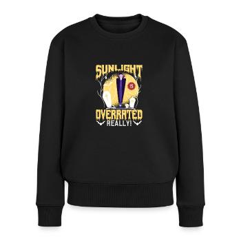 Goth Emo - Women's Premium Organic Jumper - black - Front - Julia (174cm)