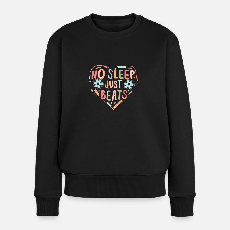 Festival - Frauen Premium Bio Pullover - Schwarz