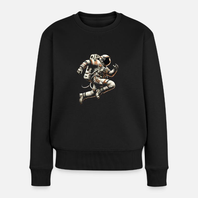 Muay Thai - Frauen Premium Bio Pullover - Schwarz