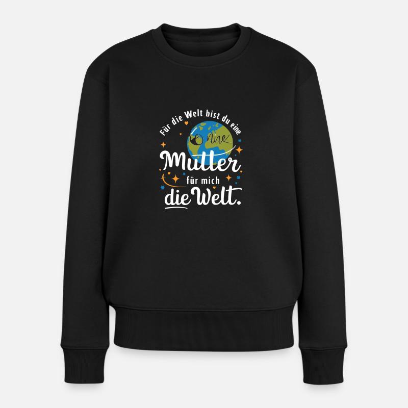 Fête des mères - Pull Premium bio Femme - noir
