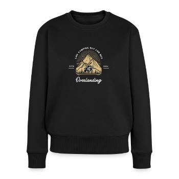 Overlanding Accessories, Overlanding Gear, Offroad - Women's Premium Organic Jumper - black - Front - Julia (174cm)