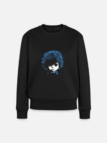 Mystery of the Blue-Haired Stranger - Women's Premium Organic Jumper - black
