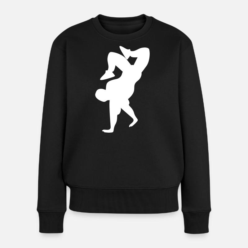 Breakdance - Pull Premium bio Femme - noir