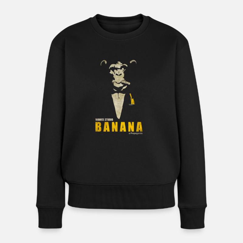A Propaganda (transparent) - Pull Premium bio Femme - noir