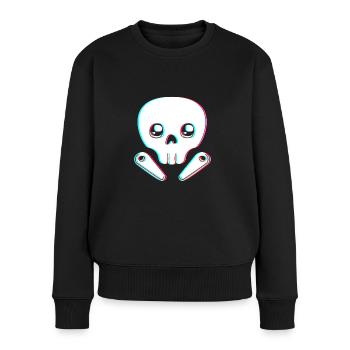 Flipper Pinball - Women's Premium Organic Jumper - black - Front - Julia (174cm)