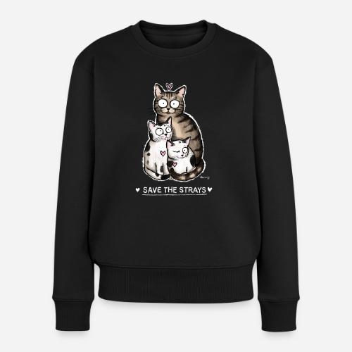 ❤ CHARITY SHIRT ❤ save the strays - Frauen Premium Bio Pullover