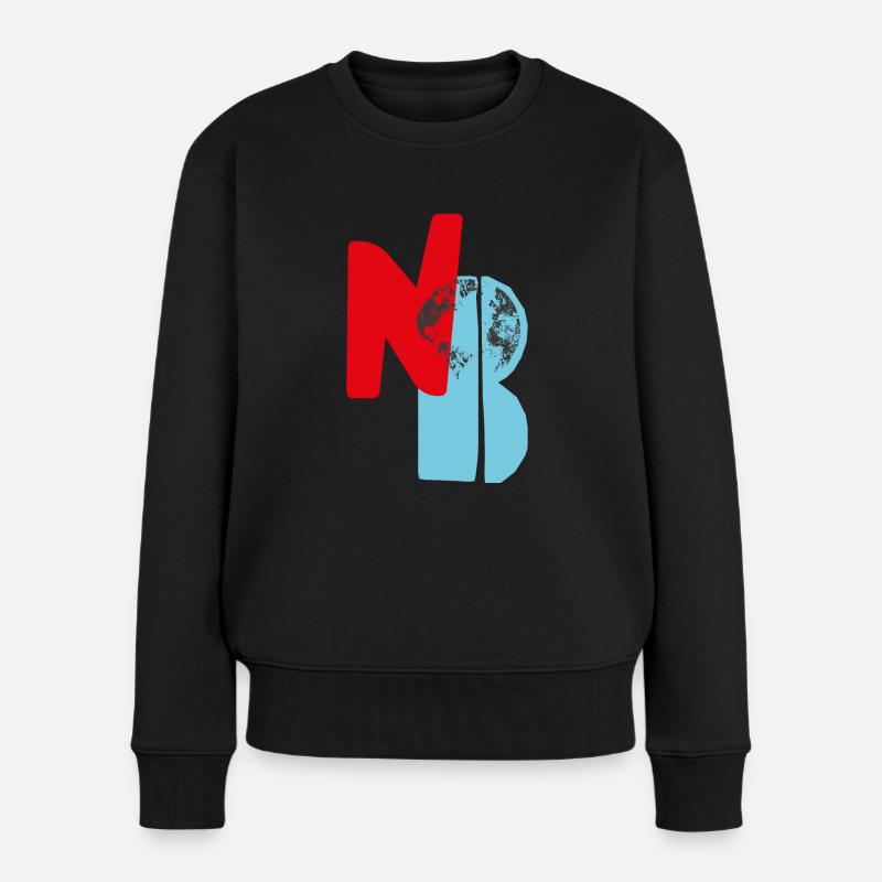 N O B II - Women's Premium Organic Jumper - black