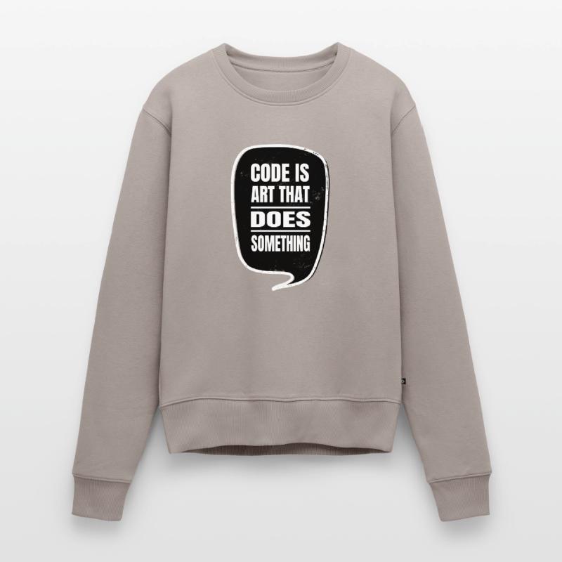 informatics c sharp programming fun jokes gift Women's Premium Organic Jumper