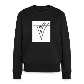 Federicus Brand Design - Women's Premium Organic Jumper - black - Front - Julia (174cm)