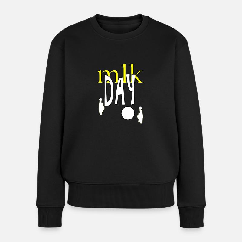 The Martin Luther King Day - Pull Premium bio Femme - noir