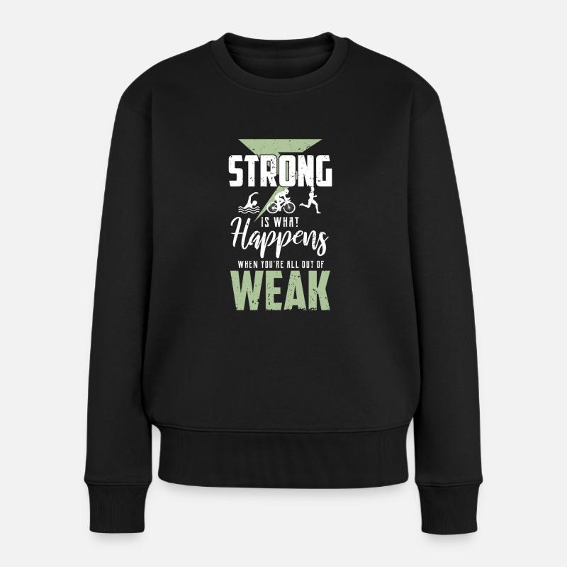 Triathlon - Pull Premium bio Femme - noir