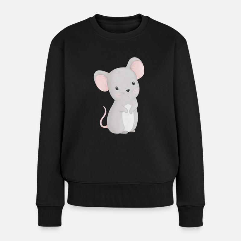 Souris - Pull Premium bio Femme - noir