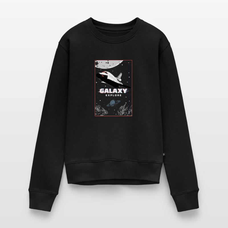 Conception de l’espace Galaxy Explorer Pull Premium bio Femme