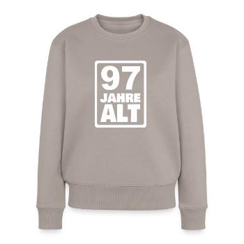 97 - Pull Premium bio Femme - taupe - Devant - Julia (174cm)