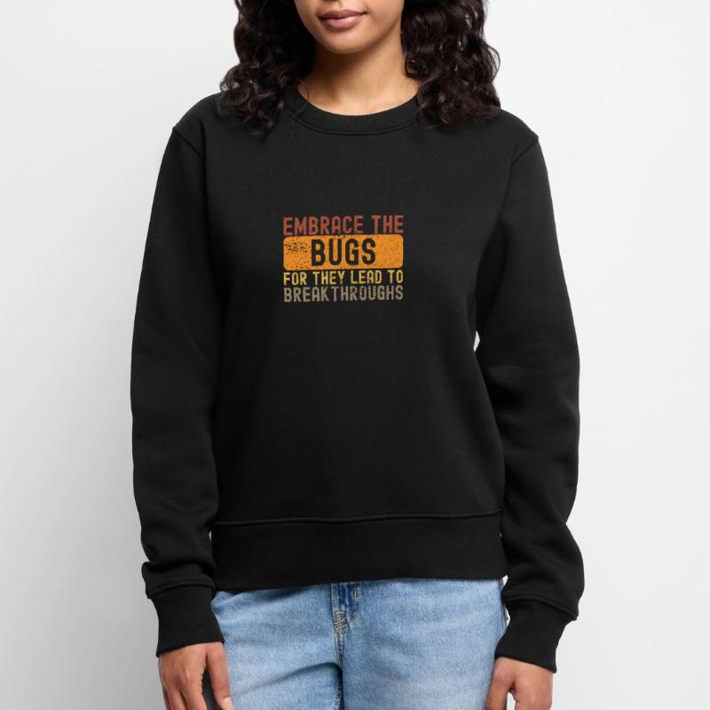 Programmeur de programmation Motivation du codage Pull Premium bio Femme