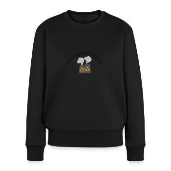 Nuclear Power Plant Favorite Plant Science - Frauen Premium Bio Pullover - Schwarz - Vorne - Julia (174cm)
