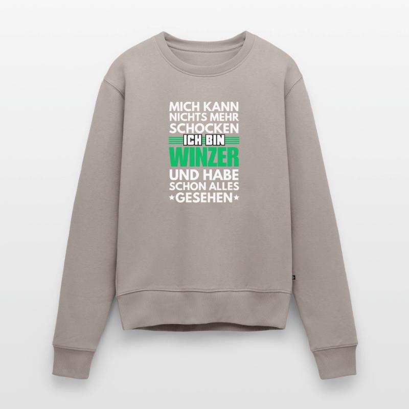 Non-shockable winemaker Women's Premium Organic Jumper
