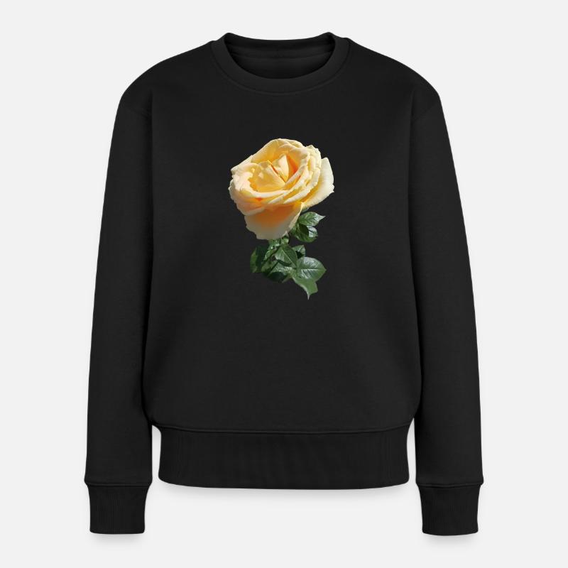 ROSE DE THÉ - Pull Premium bio Femme - noir