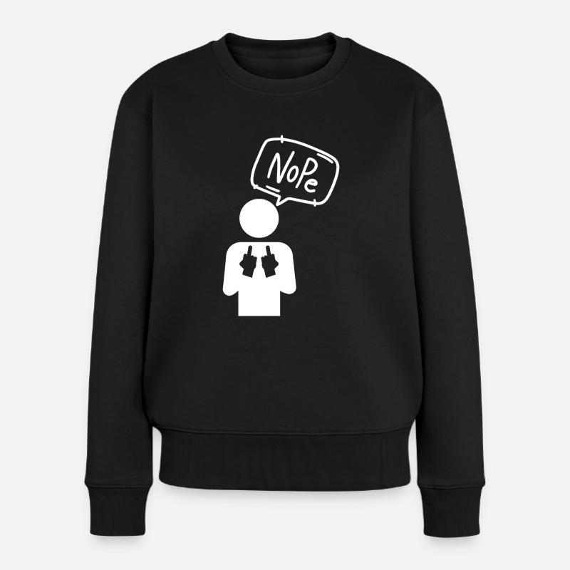 Non - Pull Premium bio Femme - noir