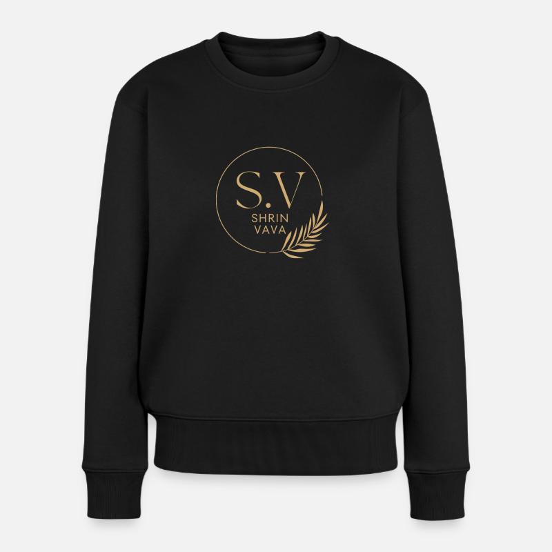 ShirinVAVA - Frauen Premium Bio Pullover - Schwarz