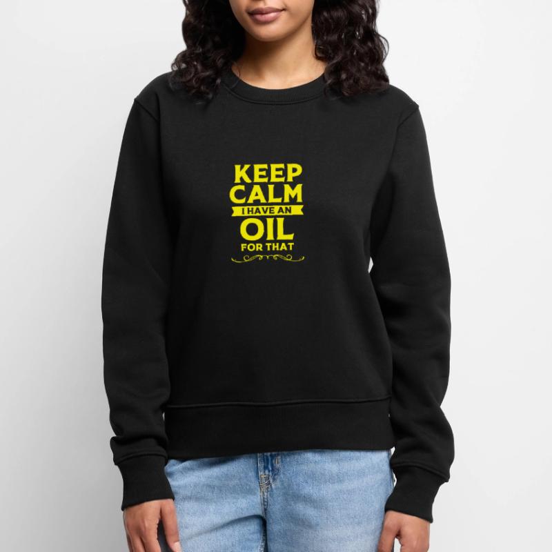 Ätherisches Öl Frauen Premium Bio Pullover