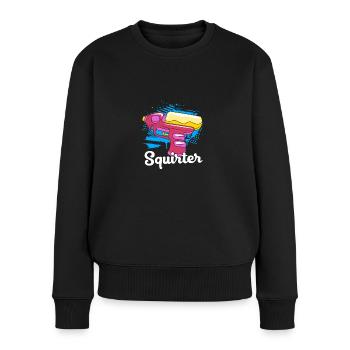 Water pistol - Women's Premium Organic Jumper - black - Front - Julia (174cm)