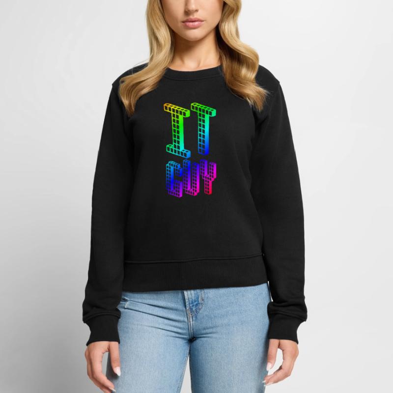 IT GUY | Nerd | | Computers Computer science Women's Premium Organic Jumper