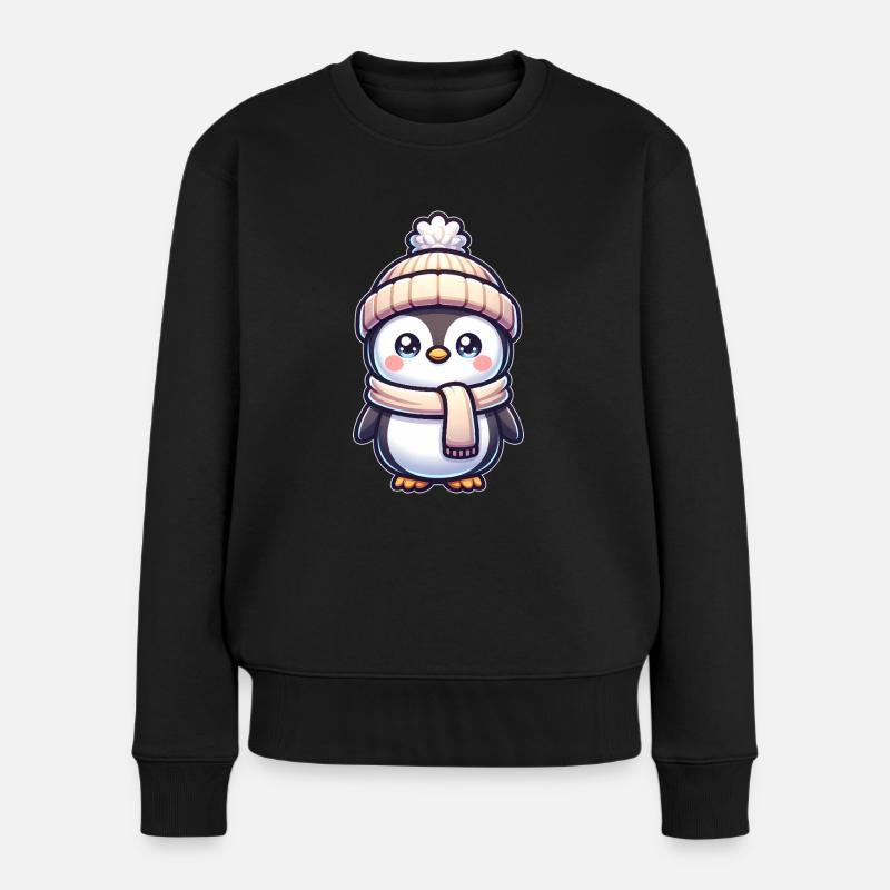 Pingouin - Pull Premium bio Femme - noir