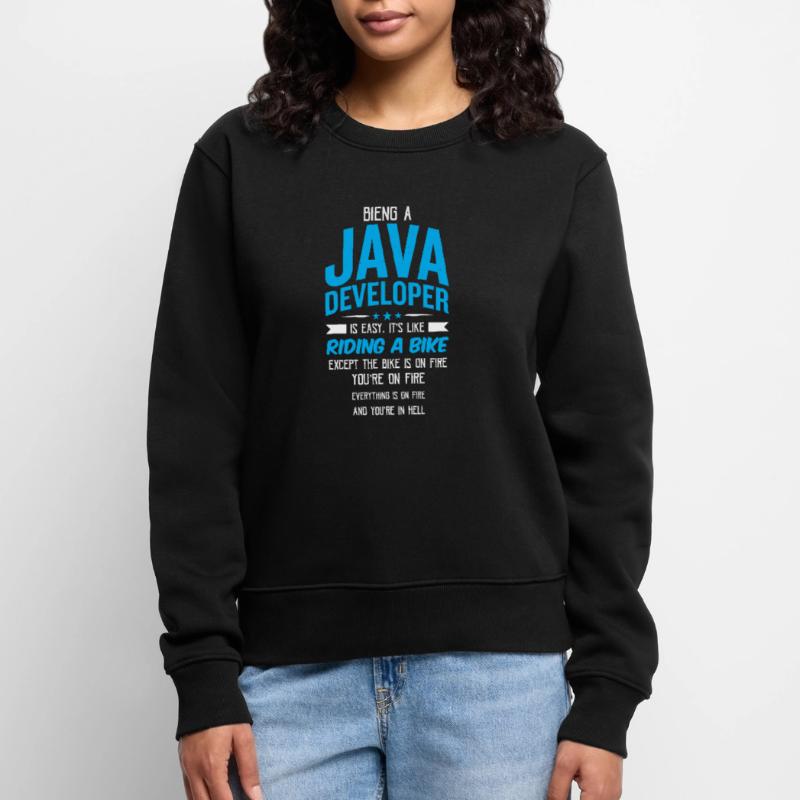 Java Developer Pull Premium bio Femme