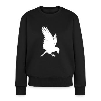 Crow Halloween - Pull Premium bio Femme - noir - Devant - Julia (174cm)