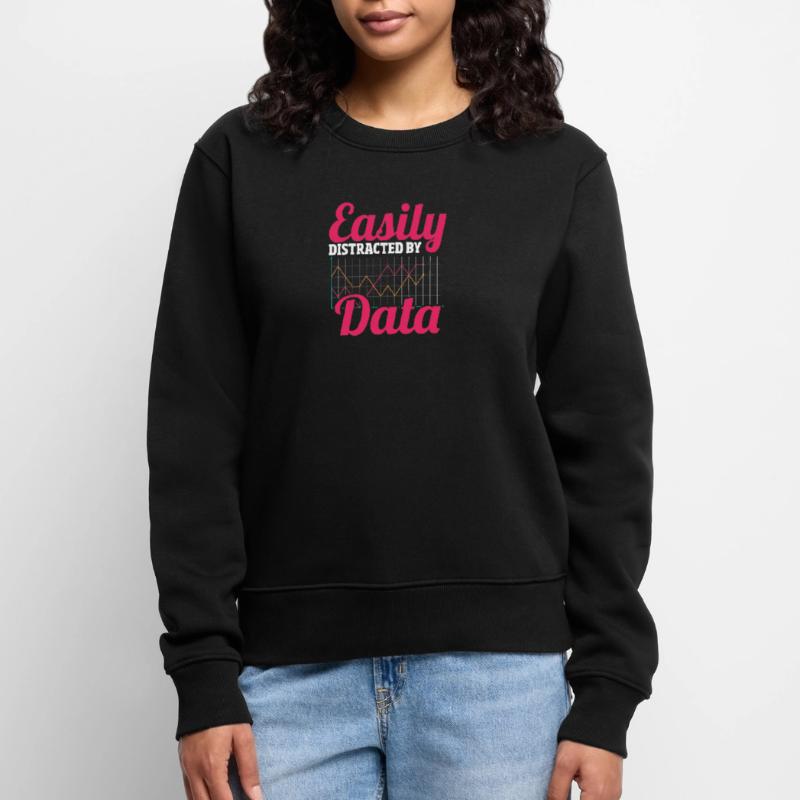 Data Entry Analyst Data Engineer Data Women's Premium Organic Jumper
