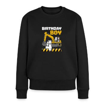 Geburtstag Jungs vierter Geburtstag 4. - Frauen Premium Bio Pullover - Schwarz - Vorne - Julia (174cm)