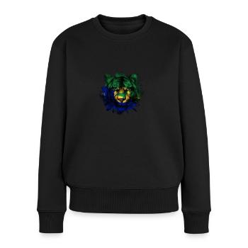 Christmas Island - Women's Premium Organic Jumper - black - Front - Julia (174cm)
