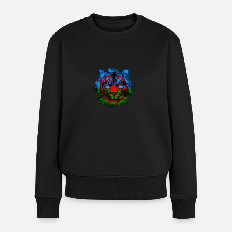 Roma - Frauen Premium Bio Pullover - Schwarz