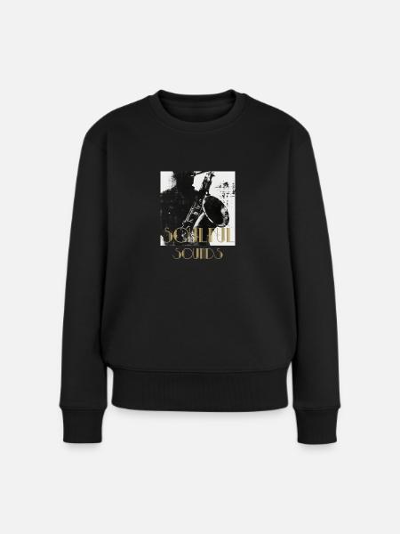 Soulful Sounds - Pour les mélomanes - Pull Premium bio Femme - noir