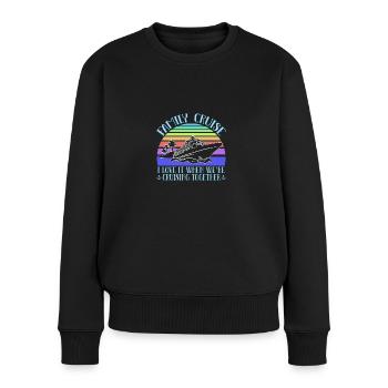 Croisière Vacances en famille - Pull Premium bio Femme - noir - Devant - Julia (174cm)