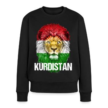 Kurdistan Flag,Kurdistan,Syria,Iraq,Iran,Flag - Women's Premium Organic Jumper - black - Front - Julia (174cm)