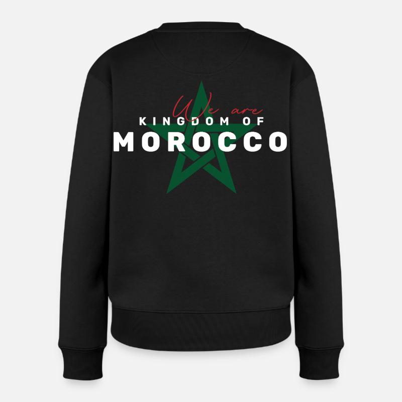 We are Kingdom of Morocco - Pull Premium bio Femme - noir