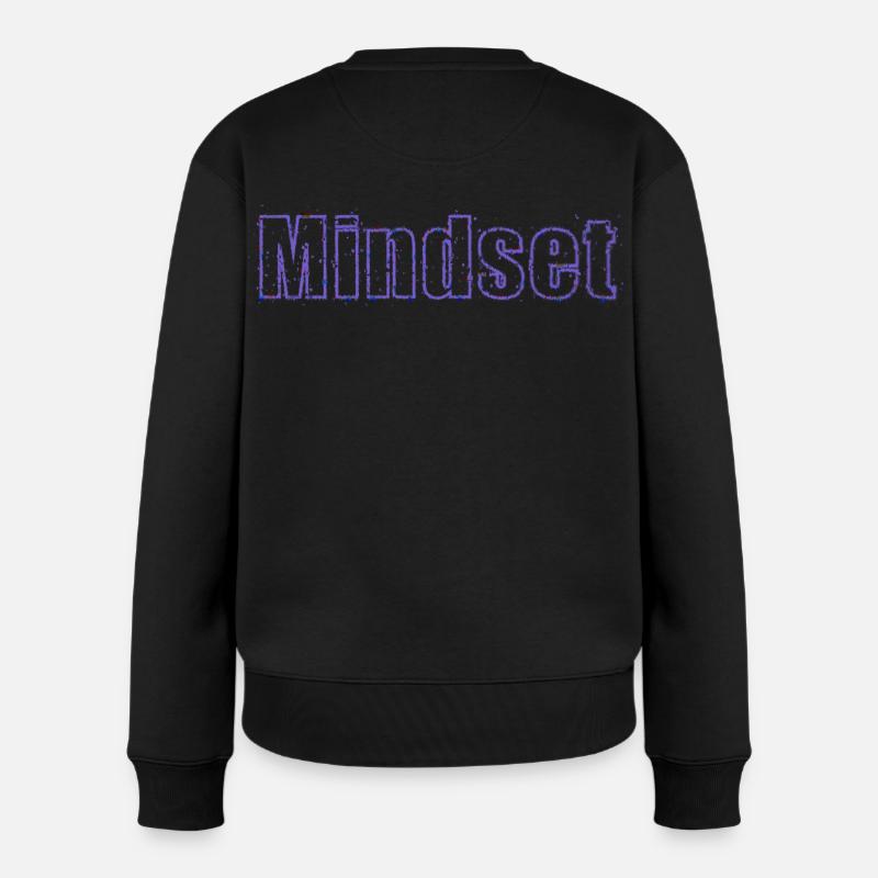 Mindset - Frauen Premium Bio Pullover - Schwarz