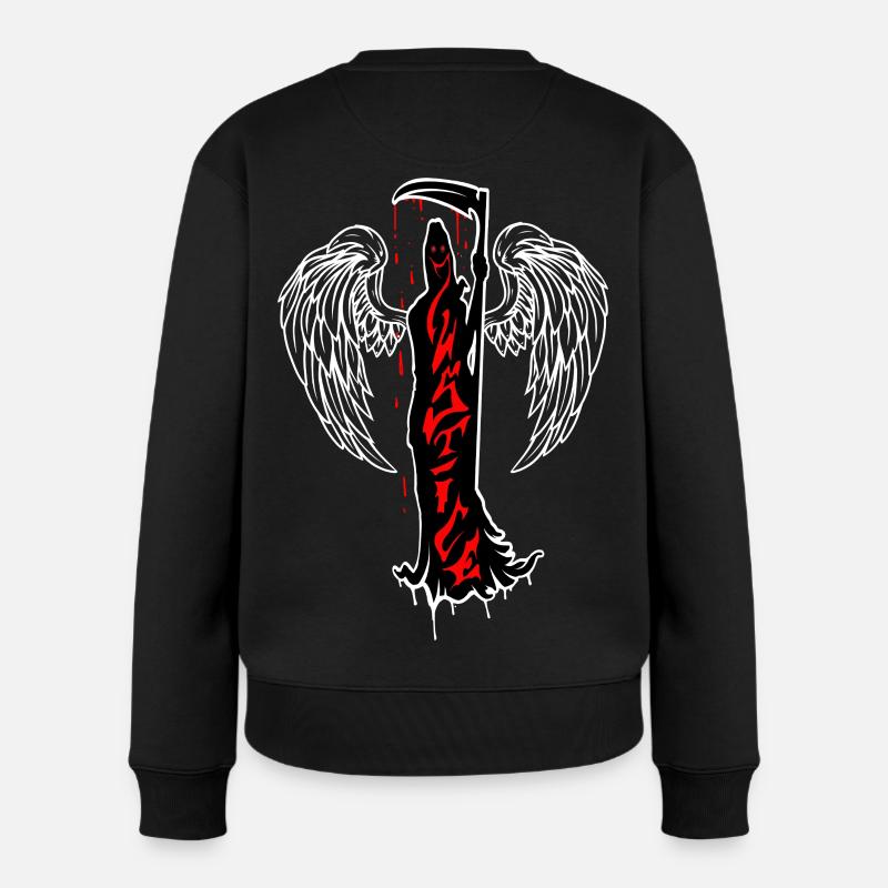 Justice - Pull Premium bio Femme - noir