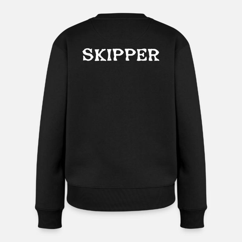 Skipper Weiss - Pull Premium bio Femme - noir