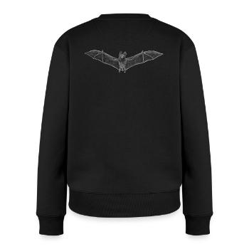 Chauve-souris - Pull Premium bio Femme - noir - Dos - Julia (174cm)