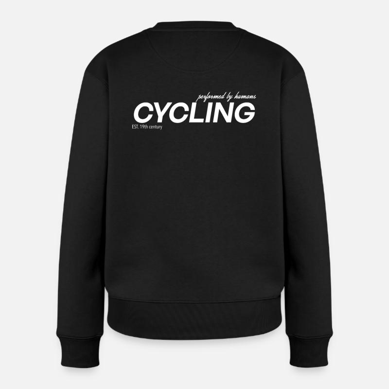 Cycling - Frauen Premium Bio Pullover - Schwarz