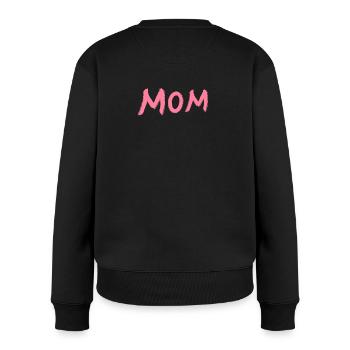 Maman Mère Mère Maman Fête des Mères - Pull Premium bio Femme - noir - Dos - Julia (174cm)