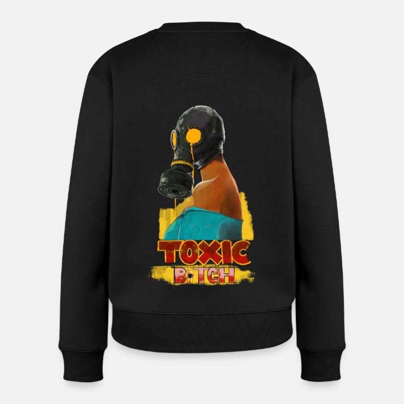 ToxicB. - Frauen Premium Bio Pullover - Schwarz