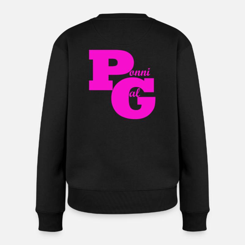 fou de poneys - Pull Premium bio Femme - noir