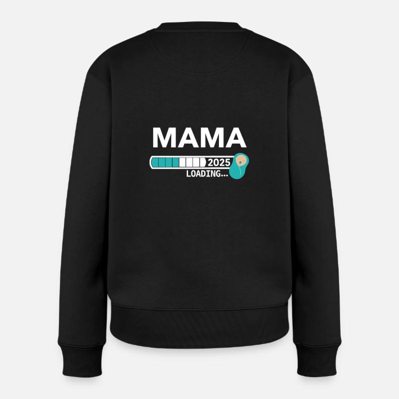 Maman 2025 - Pull Premium bio Femme - noir